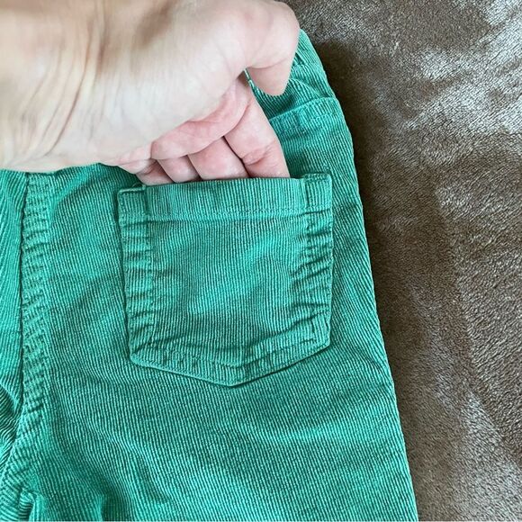 Mini Boden Girls Green Skinny Corduroy Pants/ Trousers with Back Pockets Size 7 - Picture 11 of 11
